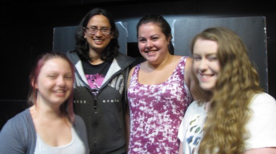 Inga Silfr, Suz Mawer (writer), Catriona Potter & Monica Kickert in 